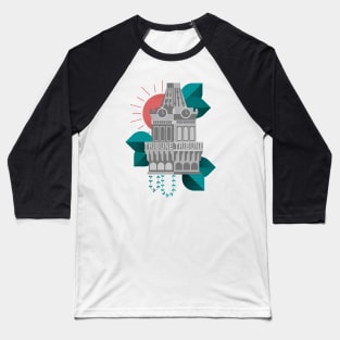 Oakland Tribune Tower Baseball T-Shirt